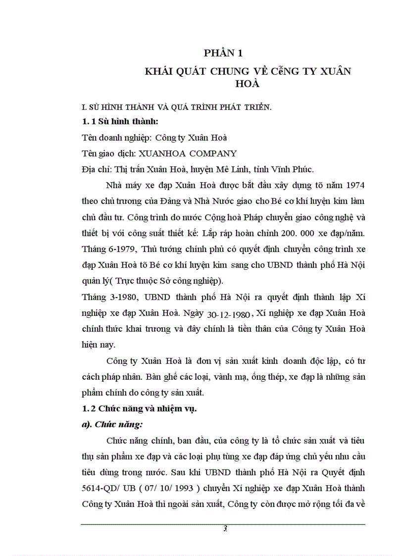 image for page Thực trạng hoạt động tiêu thụ sản phẩm về Công ty Xuân Hoà