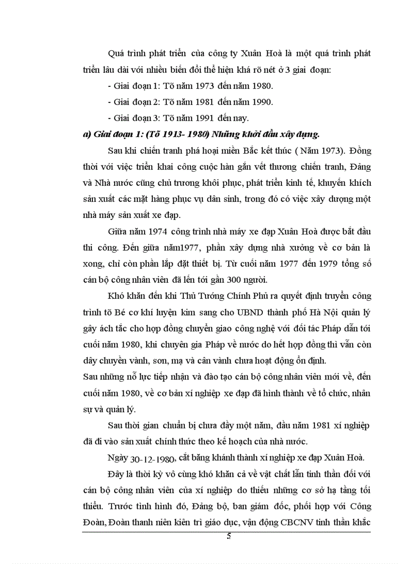 image for page Thực trạng hoạt động tiêu thụ sản phẩm về Công ty Xuân Hoà