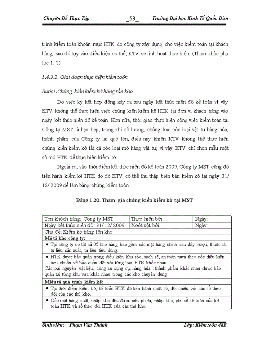 image for page Hoàn thiện quy trình kiểm toán khoản mục Hàng tồn kho trong kiểm toán báo cáo tài chính do Công ty trách nhiệm hữu hạn Tài chính Kế toán và Kiểm toán VN thực hiện