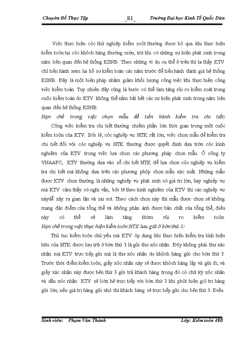 image for page Hoàn thiện quy trình kiểm toán khoản mục Hàng tồn kho trong kiểm toán báo cáo tài chính do Công ty trách nhiệm hữu hạn Tài chính Kế toán và Kiểm toán VN thực hiện