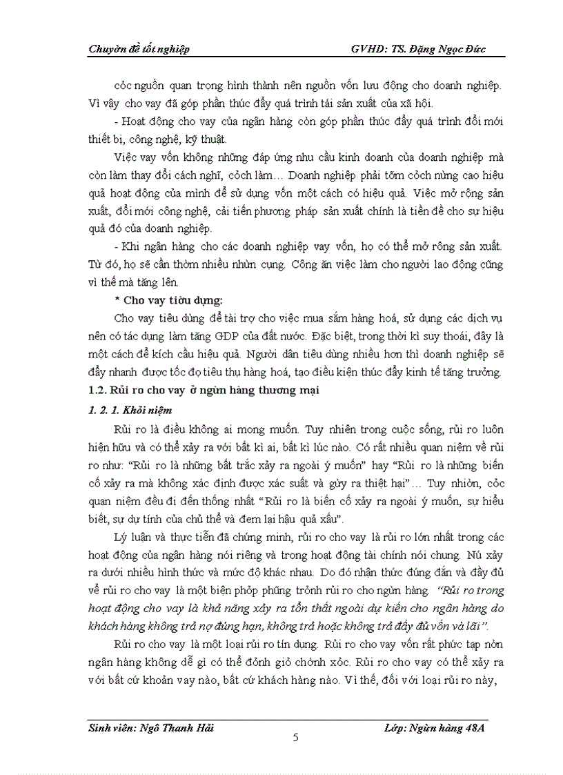 image for page Giải pháp hạn chế rủi ro trong hoạt động cho vay tại Ngân hàng thương mại cổ phần Sài Gòn – chi nhánh Hà Nội