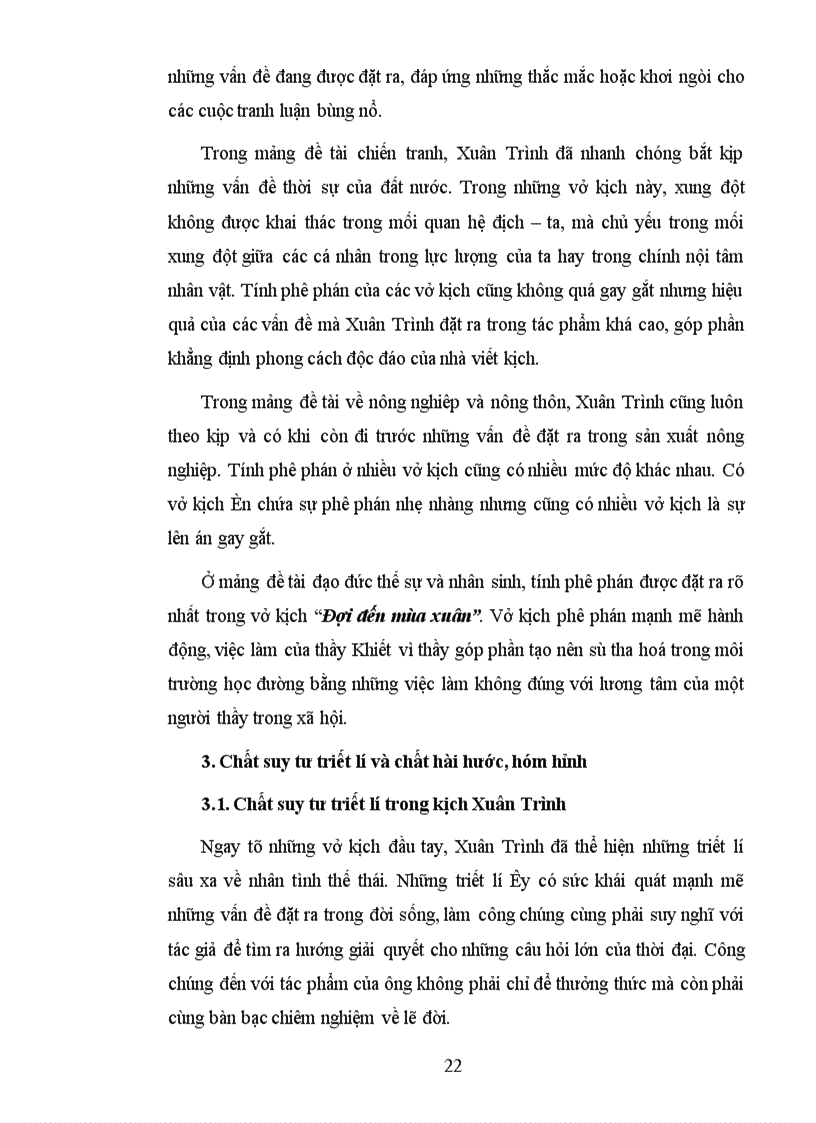 image for page Cá tính sáng tạo và phong cách kịch Xuân Trình