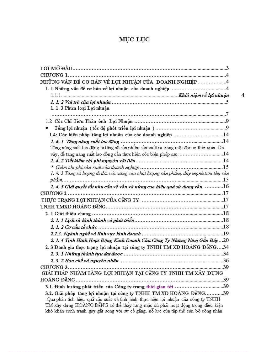 image for page Giải pháp tăng lợi nhuận’’ tại công ty TNHHTM Hoàng Đông