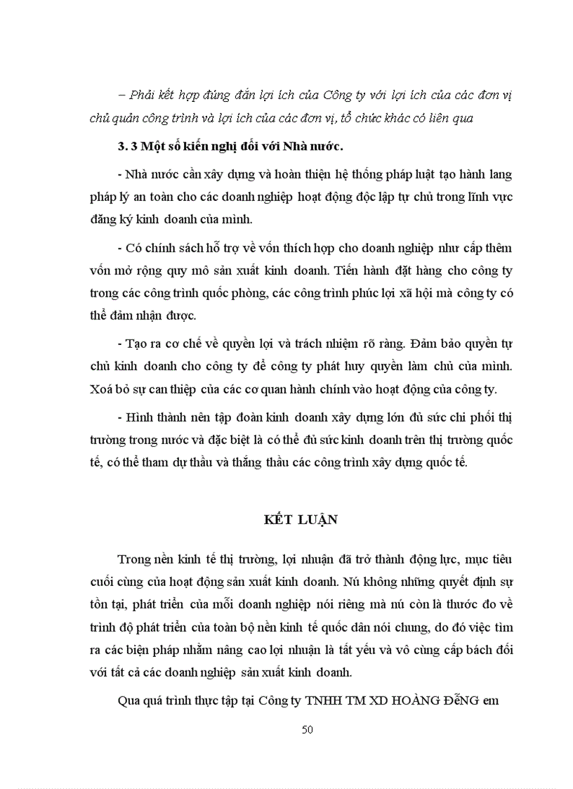 image for page Giải pháp tăng lợi nhuận’’ tại công ty TNHHTM Hoàng Đông