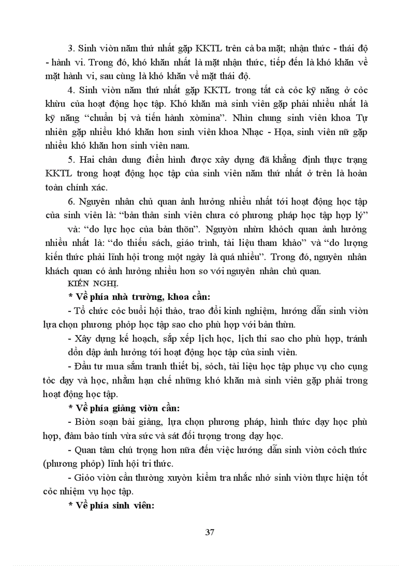 image for page Nghiên cứu khó khăn tâm lý trong hoạt động học tập của sinh viên năm thứ nhất Cao đẳng sư phạm Quảng Trị