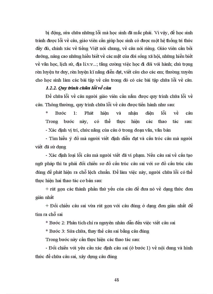 image for page Lỗi về câu trong bài làm văn của học sinh Trung học cơ sở tỉnh Yên Bái - nguyên nhân và cách chữa
