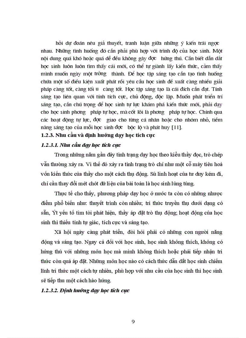 image for page Dạy học chương ứng dụng đạo hàm lớp 12 theo quan điểm hoạt động