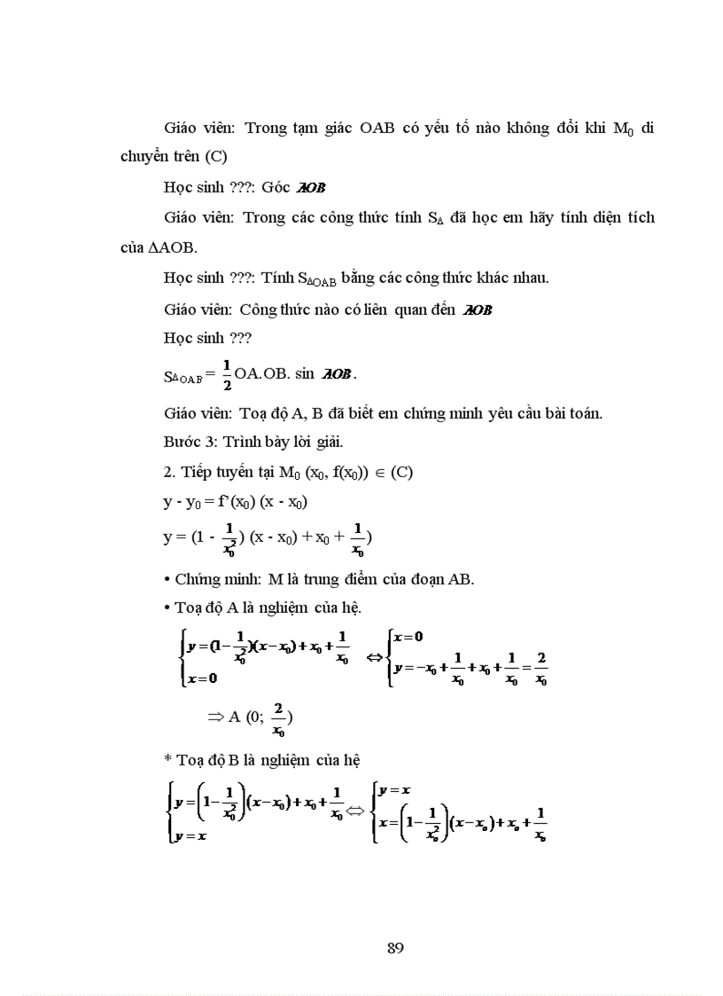image for page Dạy học chương ứng dụng đạo hàm lớp 12 theo quan điểm hoạt động