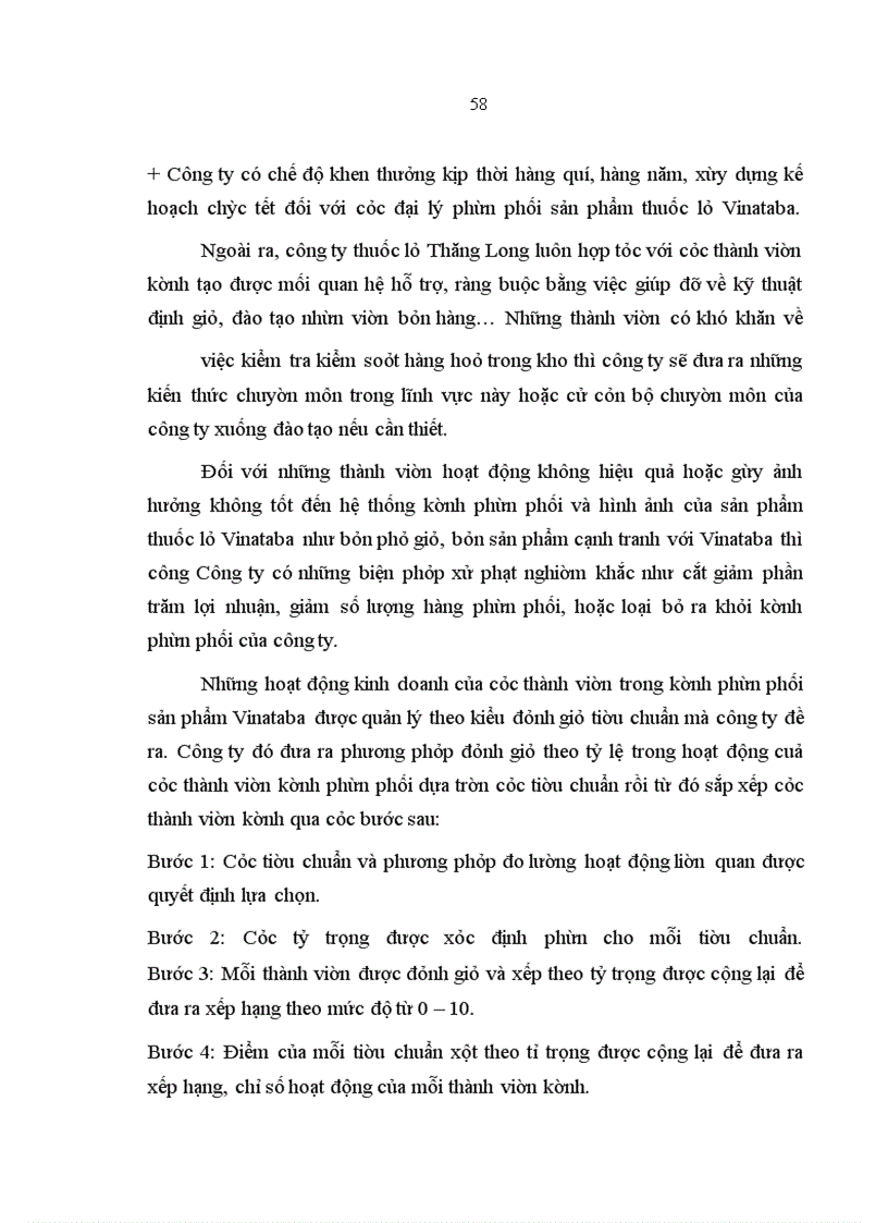 image for page Giải pháp tổ chức hợp lý mạng lưới kênh phân phối sản phẩm thuốc lá Vinataba của công ty TNHH một thành viên Thuốc Lá Thăng Long