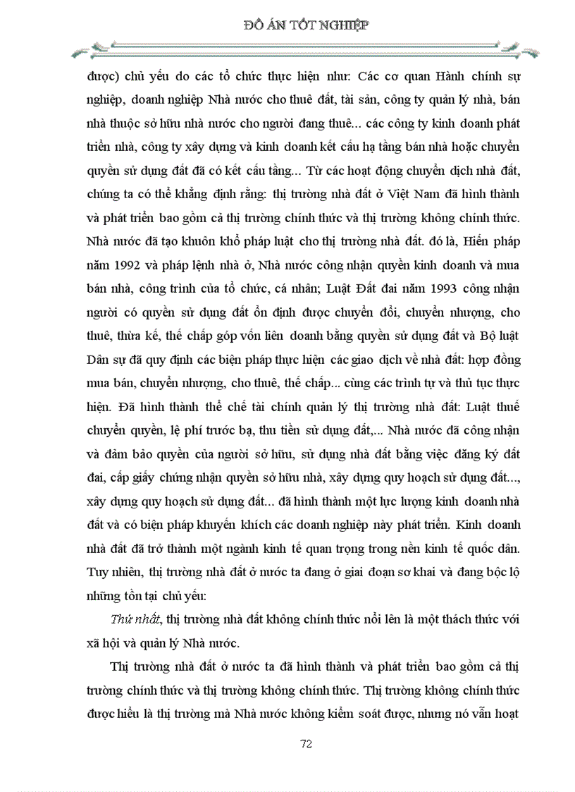 image for page Một số giải pháp xác định giá nhà đất ở hà nội