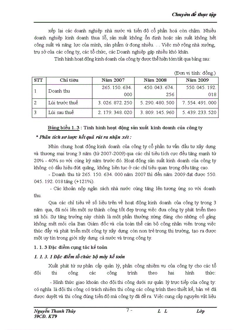 image for page Thực trạng công tác kế toán tại công ty, đặc điểm kế toán và một số phần hành kế toán chủ yếu tại công ty cổ phần đầu tư xây dựng và thương mại