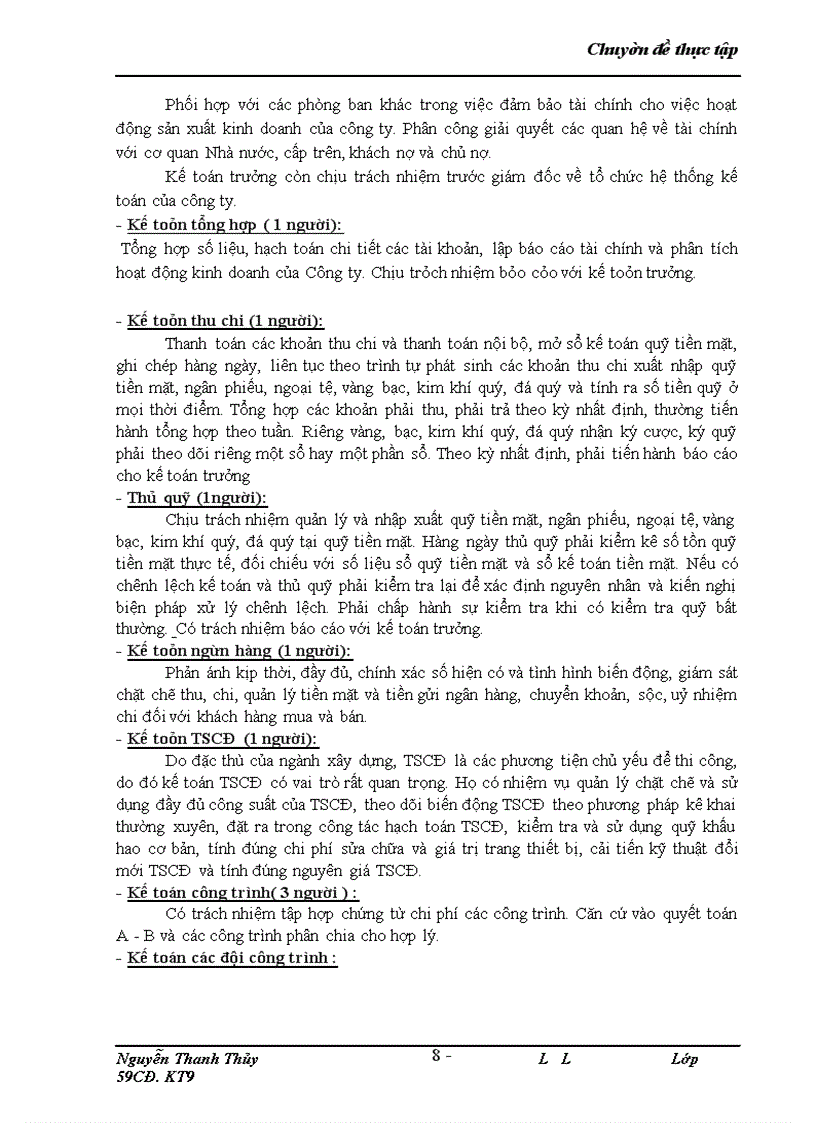 image for page Thực trạng công tác kế toán tại công ty, đặc điểm kế toán và một số phần hành kế toán chủ yếu tại công ty cổ phần đầu tư xây dựng và thương mại
