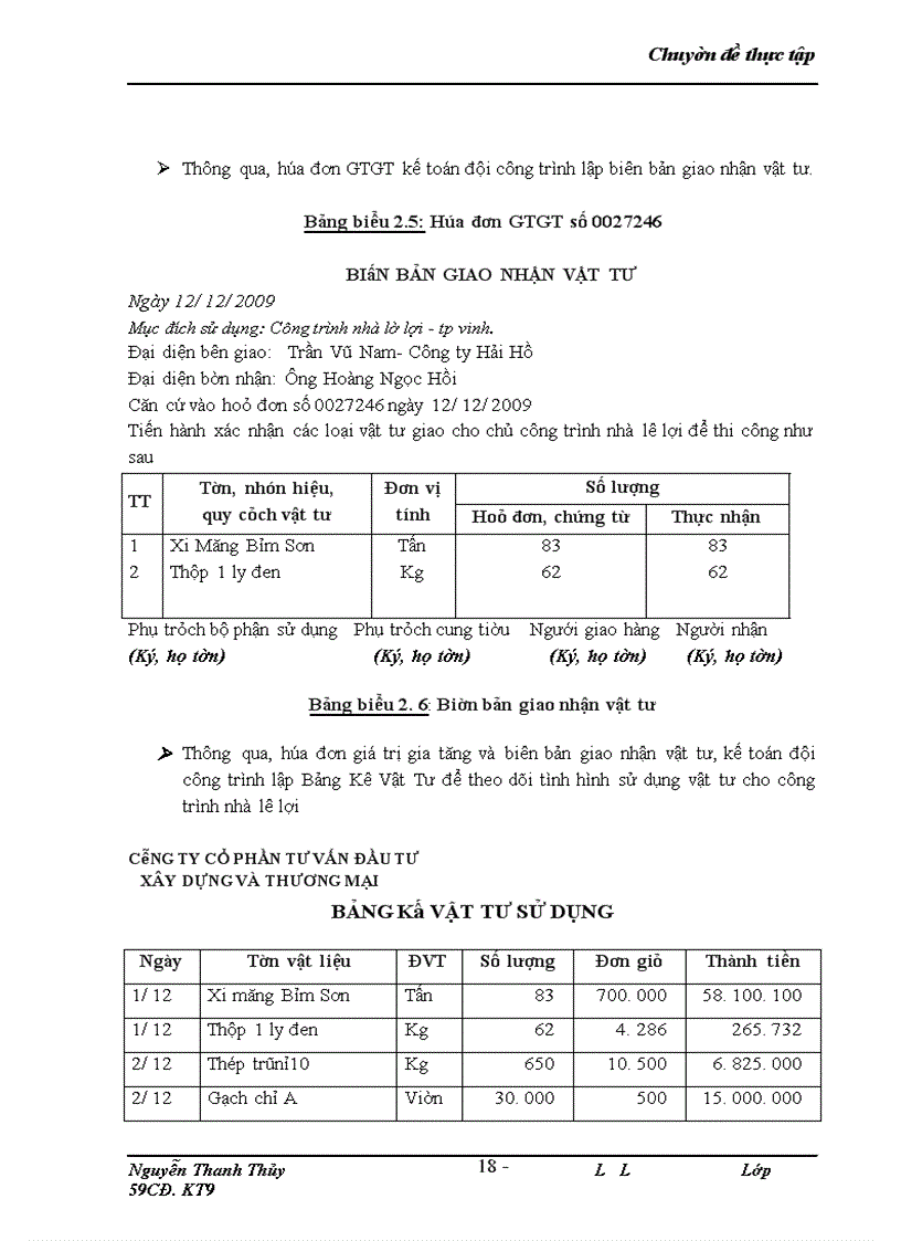 image for page Thực trạng công tác kế toán tại công ty, đặc điểm kế toán và một số phần hành kế toán chủ yếu tại công ty cổ phần đầu tư xây dựng và thương mại