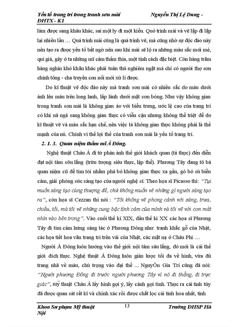 image for page Yếu tố trang trí trong tranh sơn mài