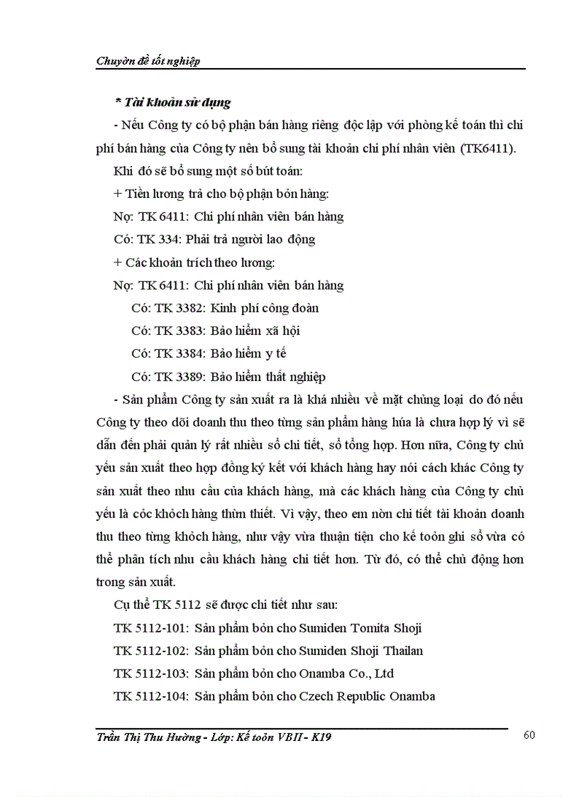 image for page Hoàn thiện kế toán bán hàng tại Công ty TNHH SD Việt Nam