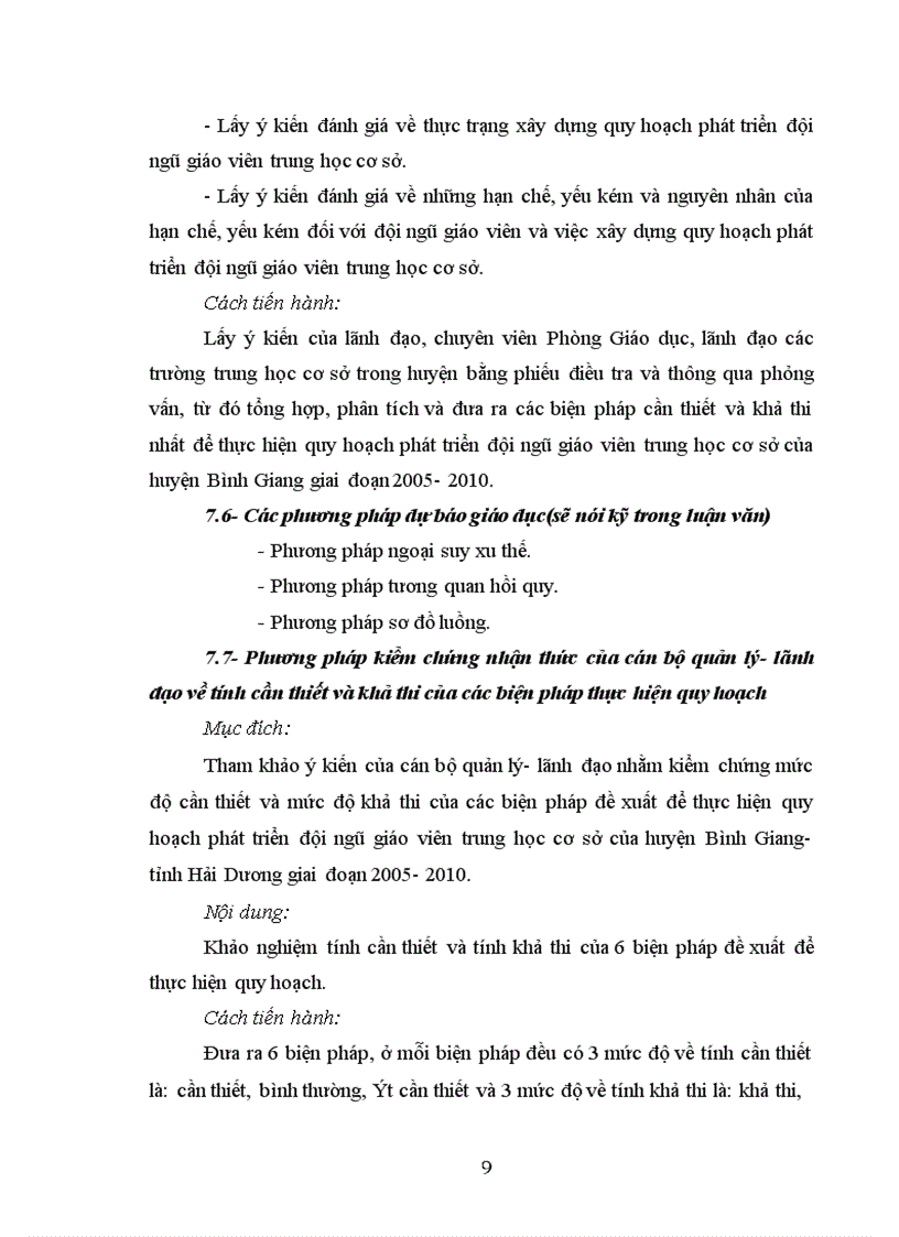 image for page Quy hoạch phát triển đội ngũ giáo viên trung học cơ sở huyện Bình Giang- tỉnh Hải Dương giai đoạn 2005- 2010