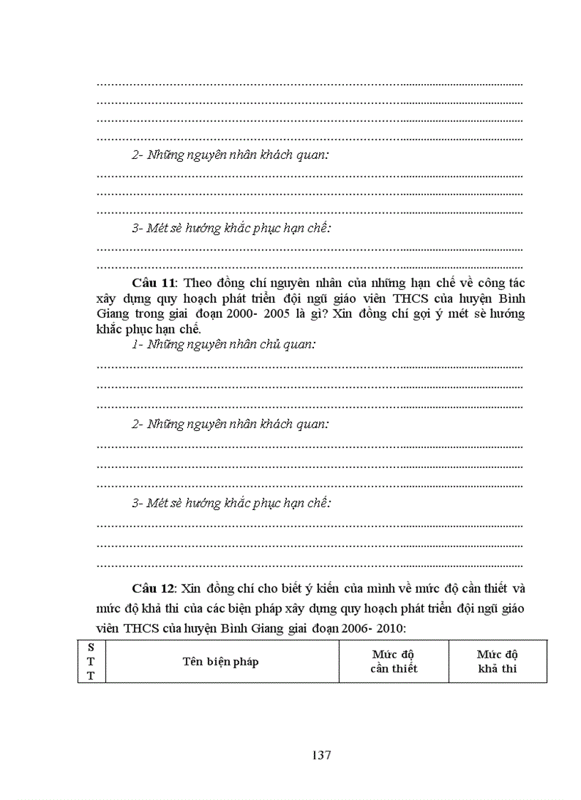 image for page Quy hoạch phát triển đội ngũ giáo viên trung học cơ sở huyện Bình Giang- tỉnh Hải Dương giai đoạn 2005- 2010