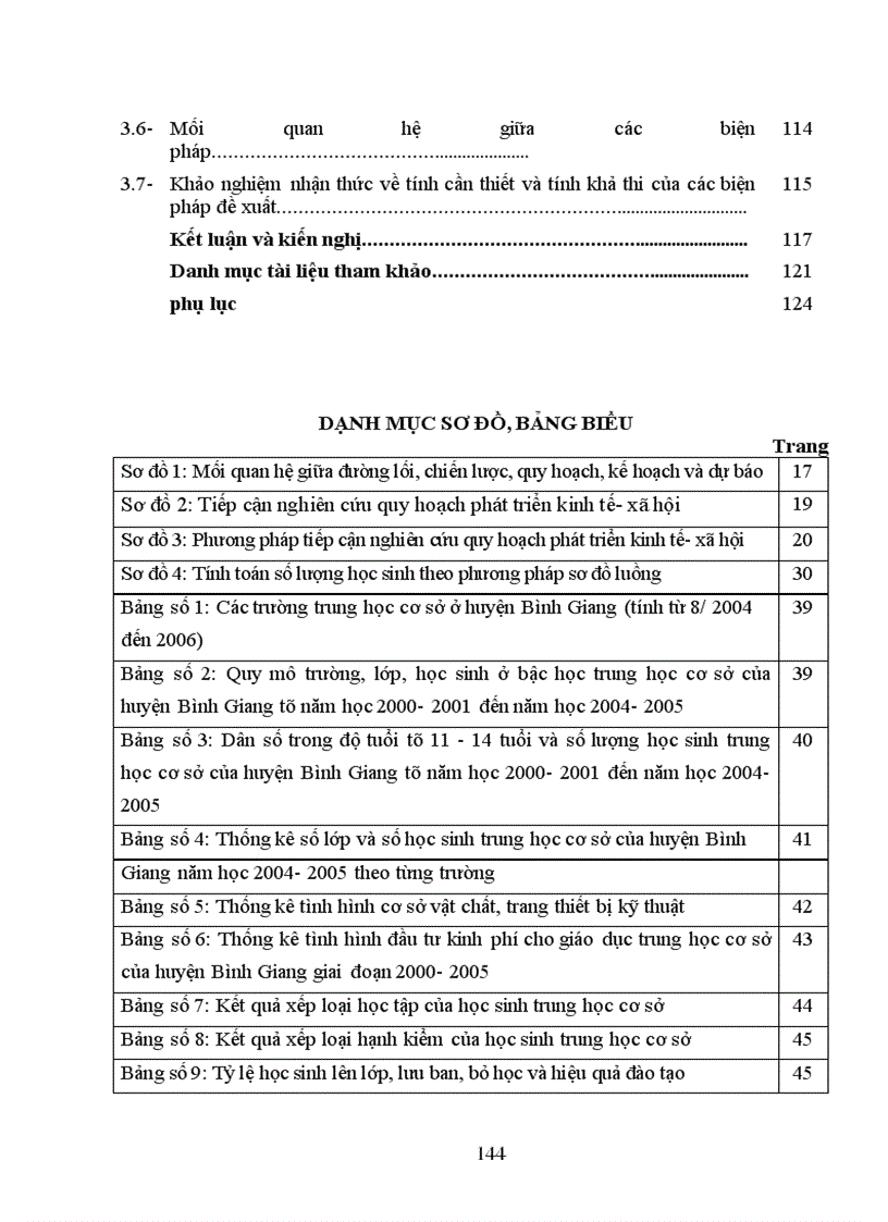 image for page Quy hoạch phát triển đội ngũ giáo viên trung học cơ sở huyện Bình Giang- tỉnh Hải Dương giai đoạn 2005- 2010