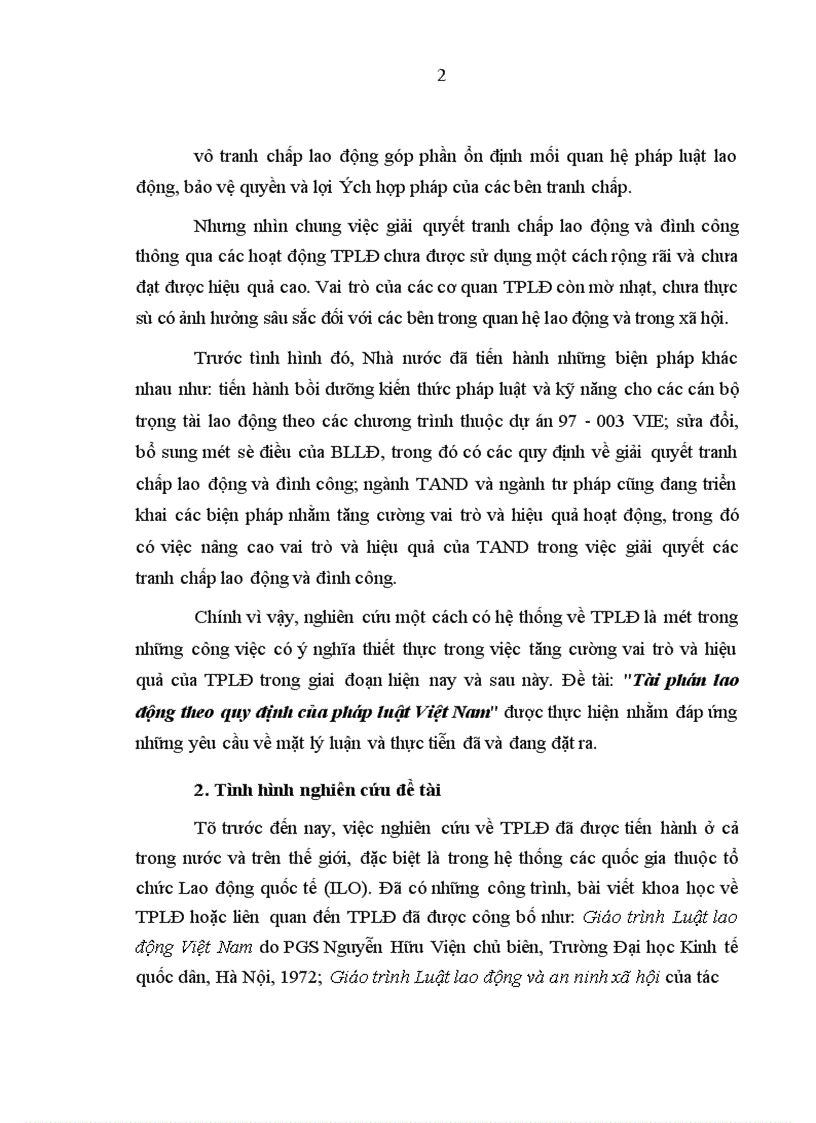 image for page Tài phán lao động theo quy định của pháp luật Việt Nam