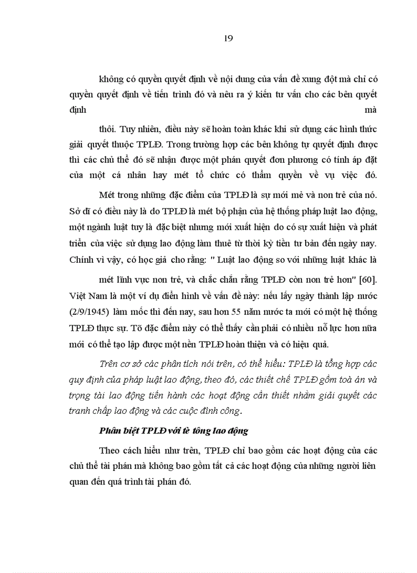 image for page Tài phán lao động theo quy định của pháp luật Việt Nam