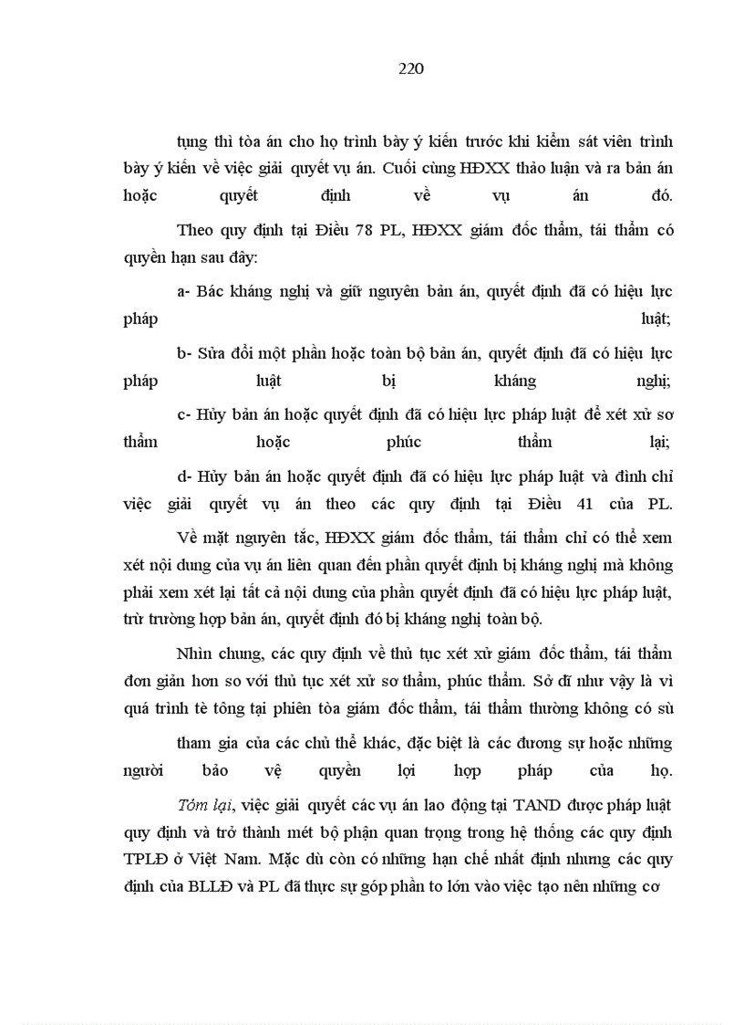 image for page Tài phán lao động theo quy định của pháp luật Việt Nam