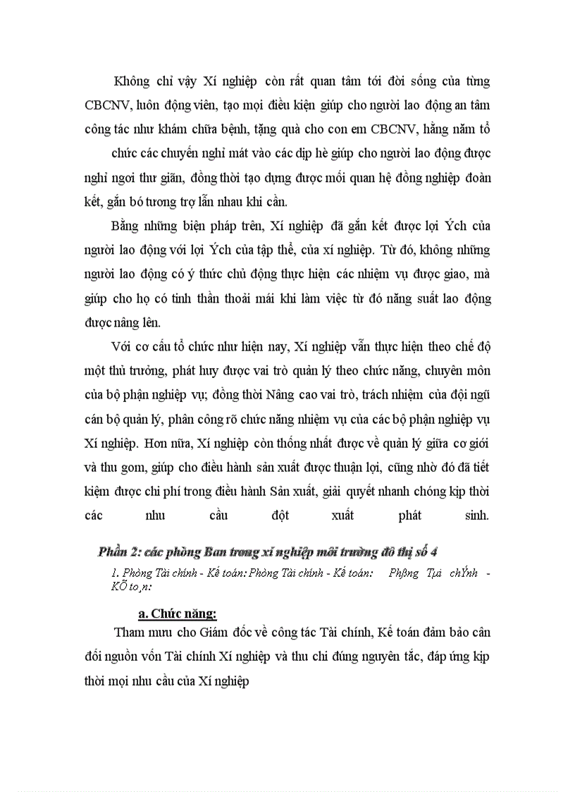 image for page Tổ chức và hoạt động chung về xí nghiệp môi trường đô thị số 4