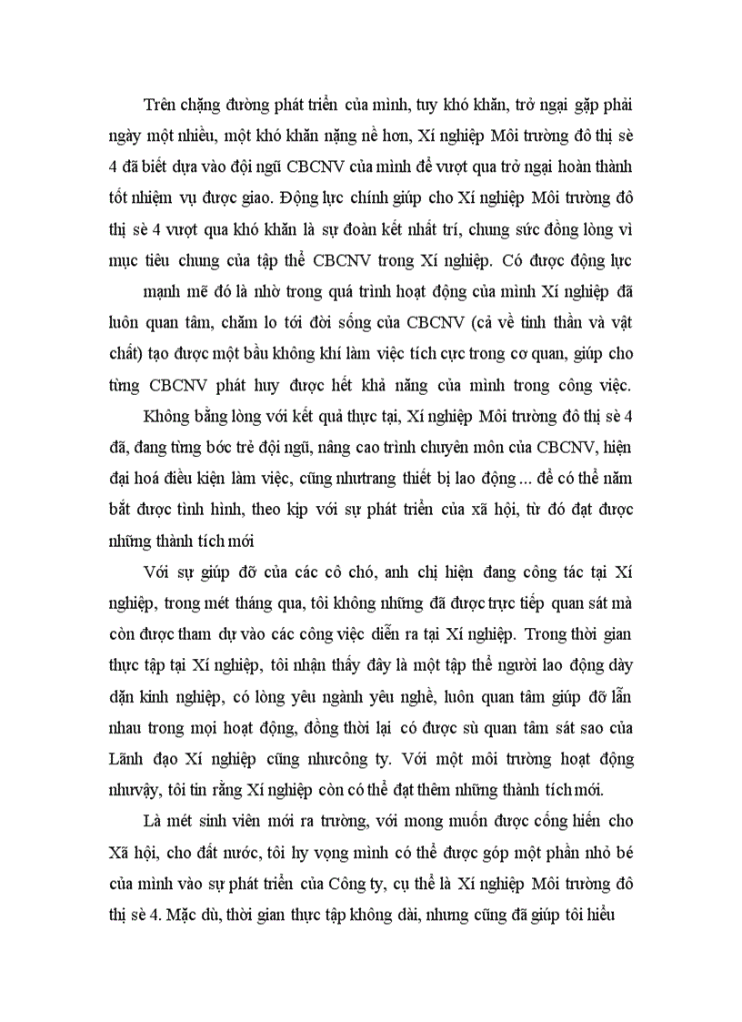 image for page Tổ chức và hoạt động chung về xí nghiệp môi trường đô thị số 4