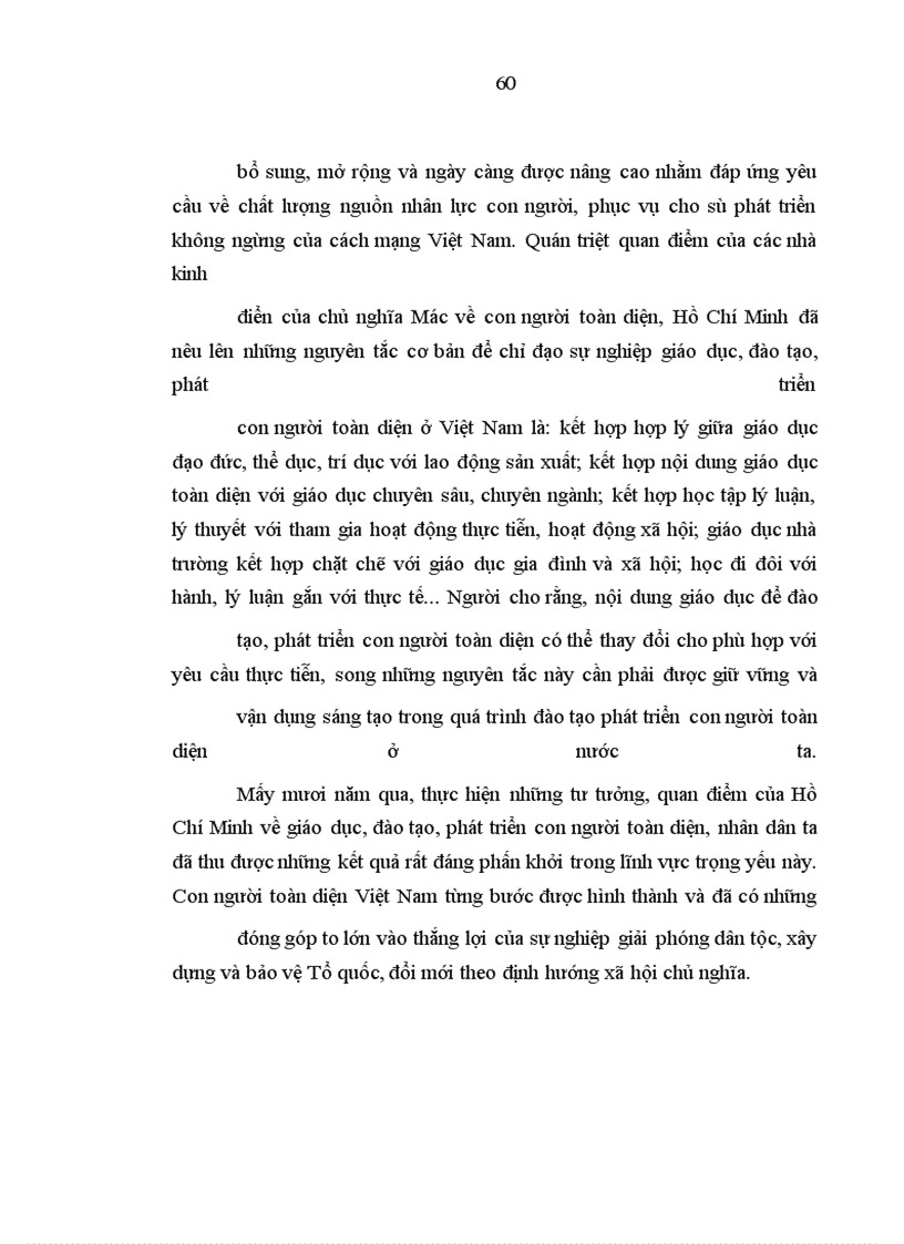 image for page Phát triển con người toàn diện, một tư tưởng đặc sắc về con người của Hồ Chí Minh