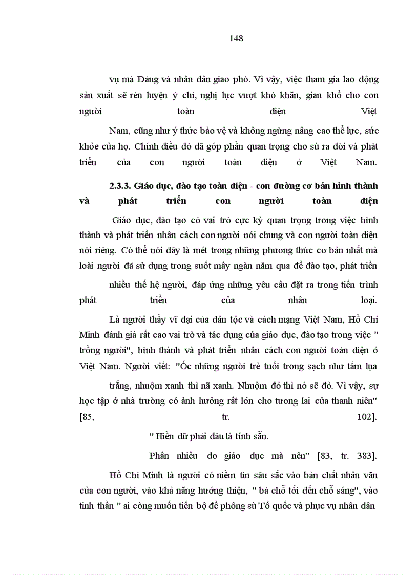 image for page Phát triển con người toàn diện, một tư tưởng đặc sắc về con người của Hồ Chí Minh