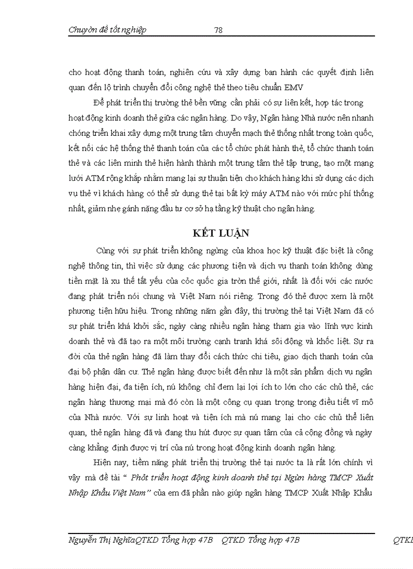 image for page Phát triển hoạt động kinh doanh thẻ tại Ngân hàng TMCP Xuất nhập khẩu Việt Nam