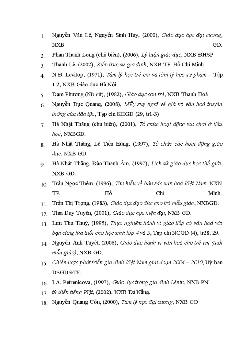 image for page Biện pháp giáo dục hành vi văn hoá cho trẻ (6-11tuổi) trong gia đình hiện nay -