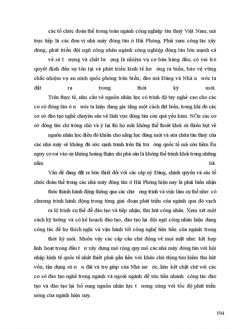 image for page Phát triển đội ngũ công nhân ngành công nghiệp đóng tàu ở Hải Phòng hiện nay