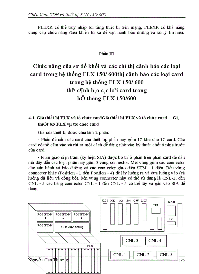 image for page Ghép kênh SDH và thiết bị 150/600