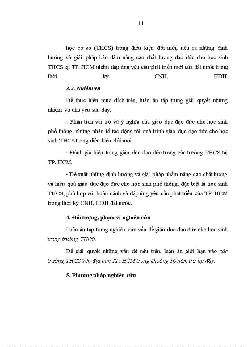 image for page Giáo dục đạo đức cho học sinh trường trung học cơ sở tại thành phố Hồ Chí Minh trong điều kiện đổi mới hiện nay