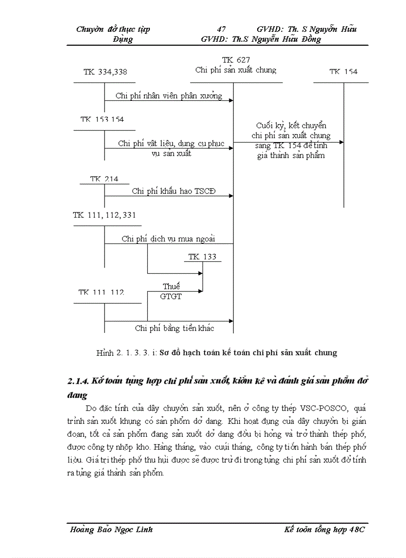 image for page Hoàn thiện công tác kế toán chi phí sản xuất và tính giá thành sản phẩm tại Công ty Thép VSC-POSCO
