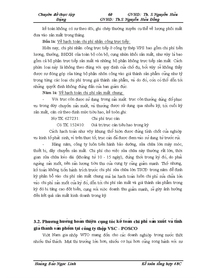 image for page Hoàn thiện công tác kế toán chi phí sản xuất và tính giá thành sản phẩm tại Công ty Thép VSC-POSCO
