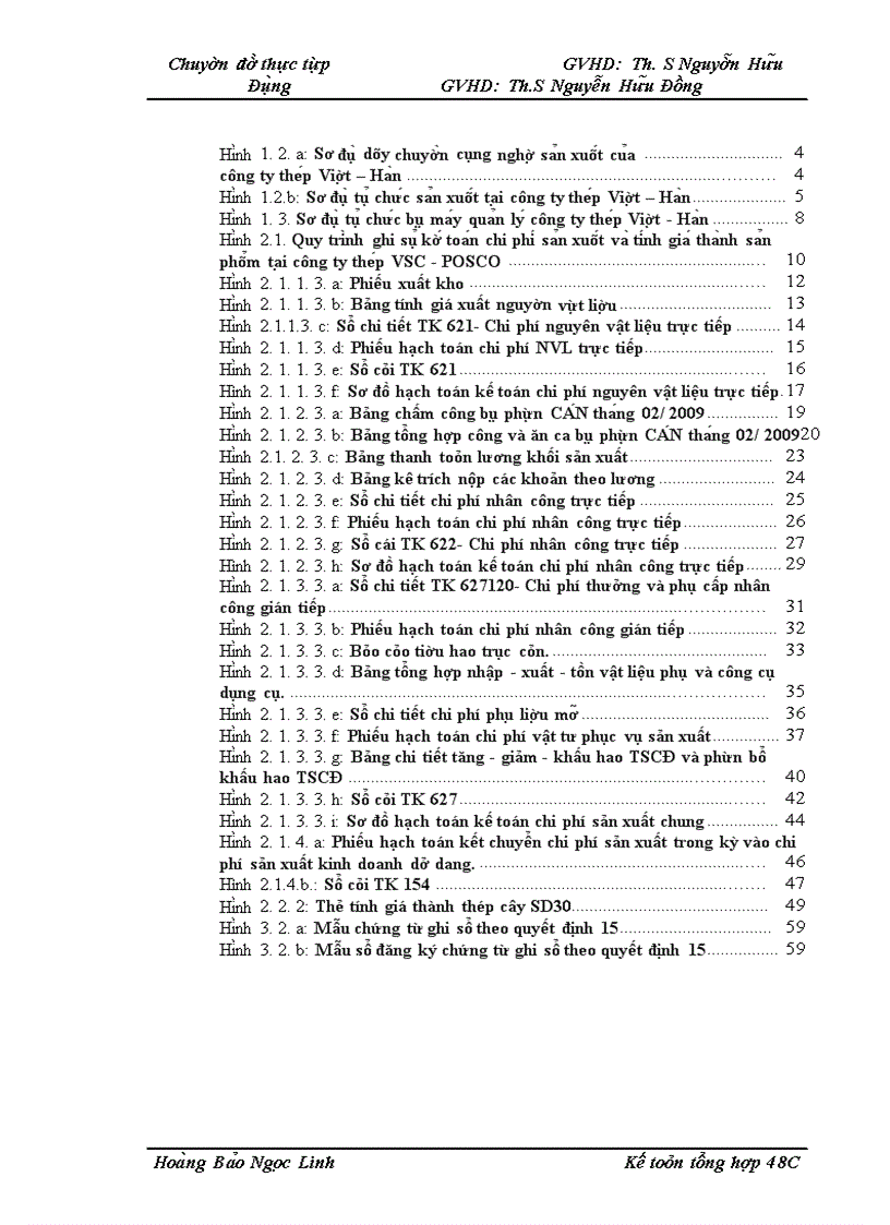 image for page Hoàn thiện công tác kế toán chi phí sản xuất và tính giá thành sản phẩm tại Công ty Thép VSC-POSCO