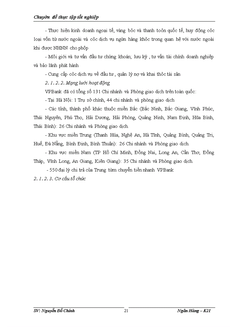 image for page Nâng cao chất lượng thẩm định tài chính dự án tại ngân hàng VPBank- chi nhánh 97 Trần Hưng Đạo