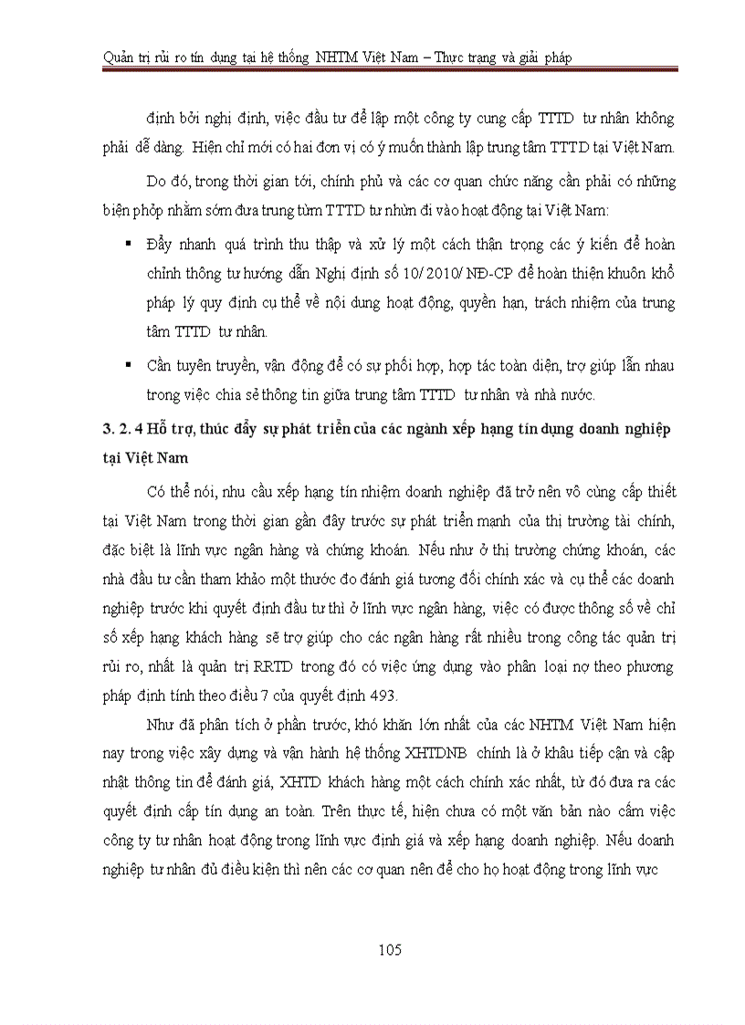 image for page Quản trị rủi ro tín dụng của hệ thống ngân hàng thương mại Việt Nam – Thực trạng và giải pháp
