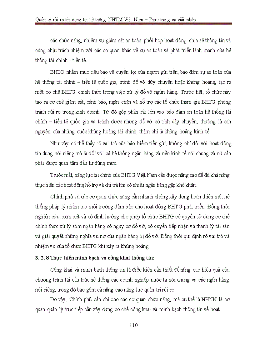 image for page Quản trị rủi ro tín dụng của hệ thống ngân hàng thương mại Việt Nam – Thực trạng và giải pháp