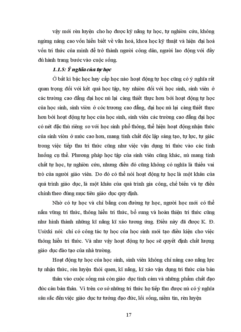 image for page Đổi mới phương pháp tự học trong học tập môn CNXHKH của sinh viên khoa GDCT- ĐHSPHN.