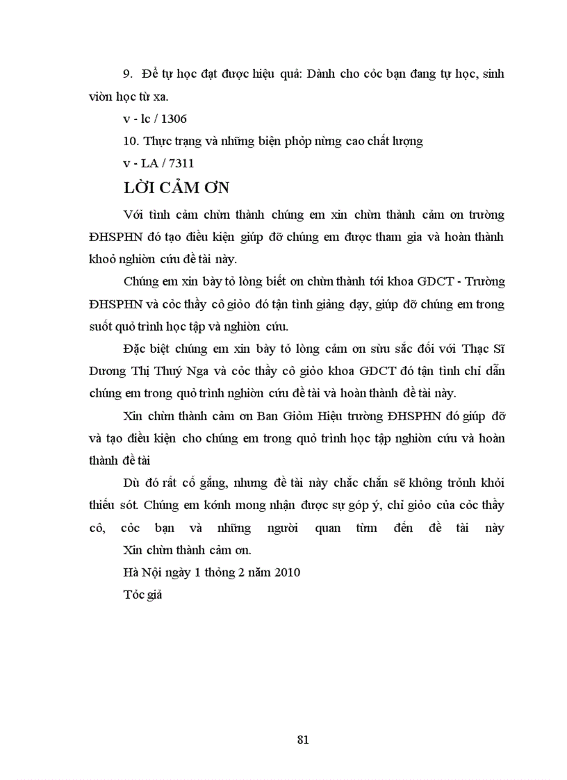 image for page Đổi mới phương pháp tự học trong học tập môn CNXHKH của sinh viên khoa GDCT- ĐHSPHN.