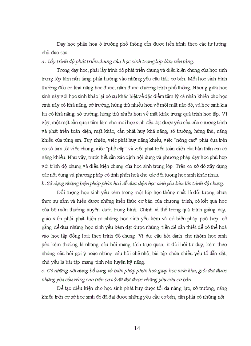 image for page Xây dựng và sử dụng hệ thống câu hỏi, bài tập phân hoá khi dạy học Quan hệ vuông góc trong khụng gian ở lớp 11 trường THPT