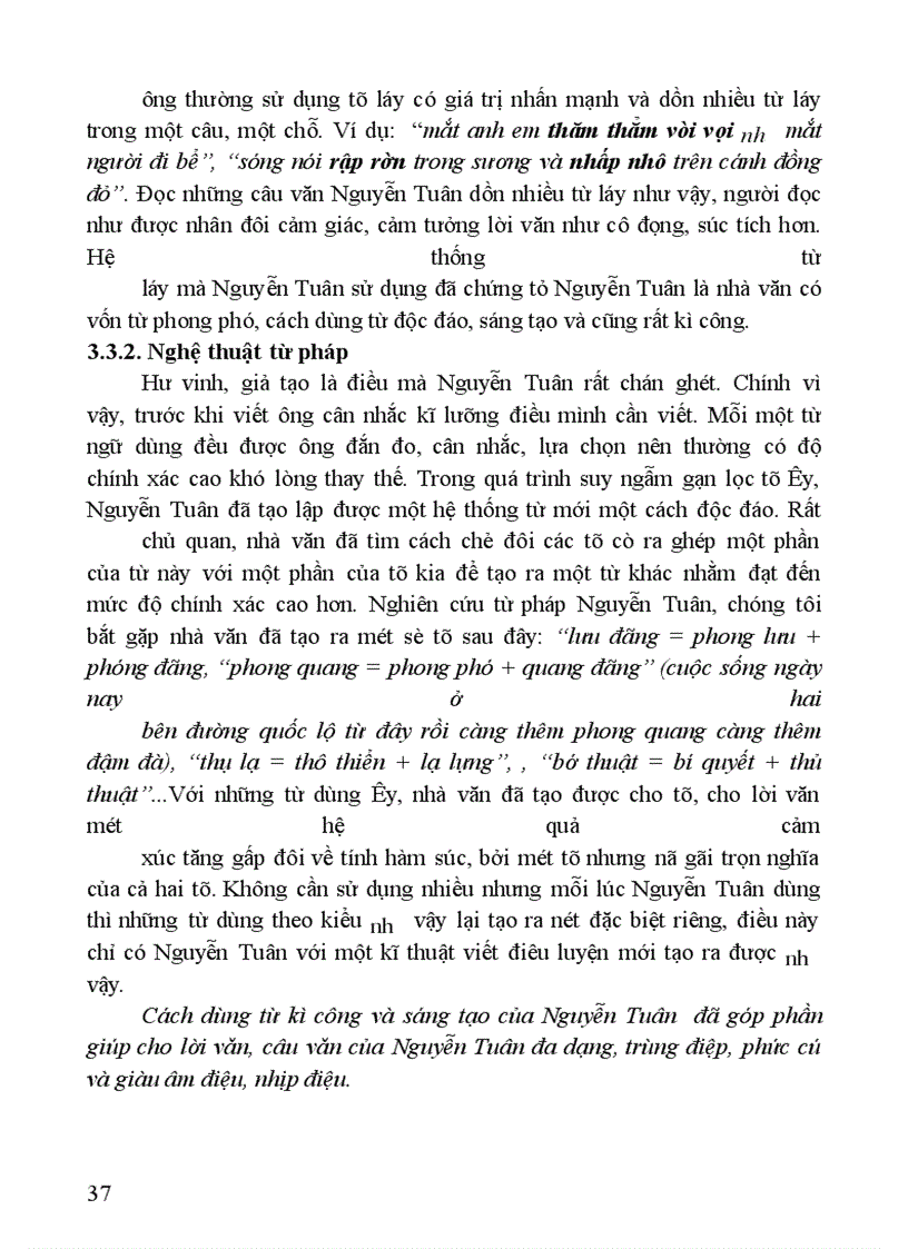 image for page Hình tượng cái tôi Nguyễn Tuân qua thể văn tùy bút