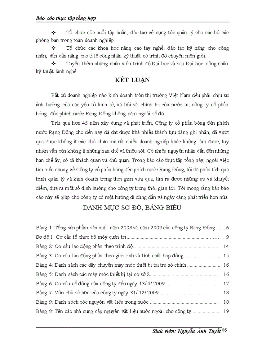 image for page Báo cáo tổng hợp: công ty cổ phần bóng đèn phích nước Rạng Đông