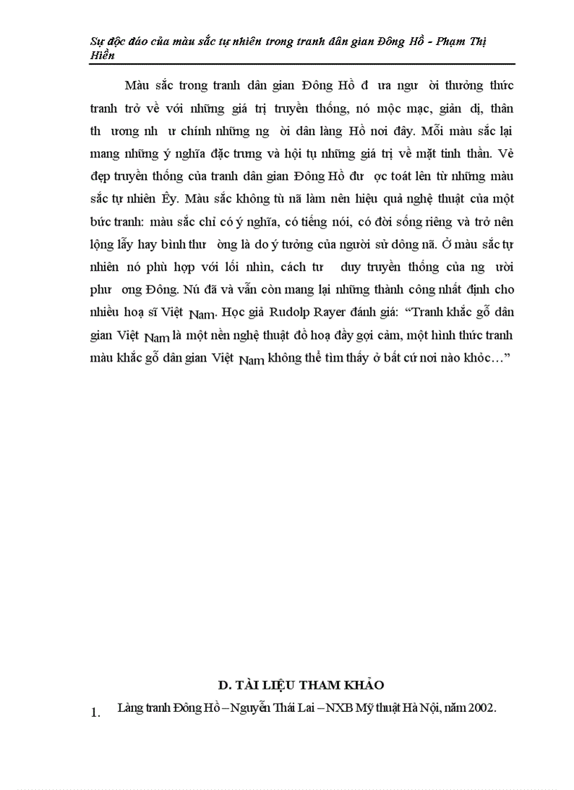 image for page Sự độc đáo của màu sắc tự nhiên trong tranh dân gian Đông Hồ