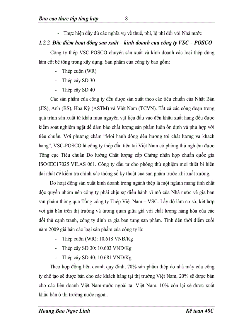 image for page Tổ chức bộ máy kế toán và hệ thống kế toán tại công ty thép VSC-POSCO