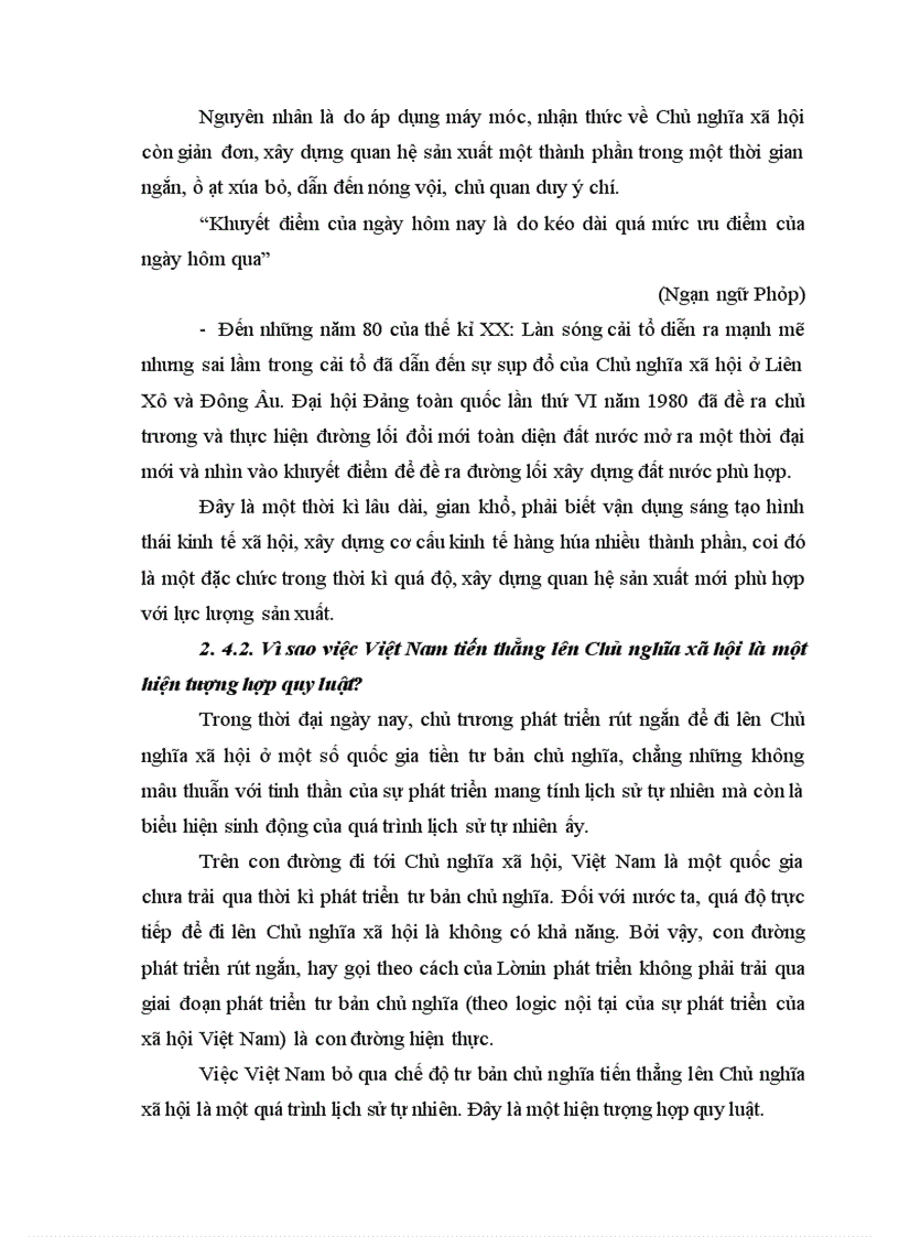 image for page Học thuyết về hình thái kinh tế xã hội và vấn đề quá độ lên Chủ nghĩa xã hội bỏ qua chế độ Tư bản chủ nghĩa