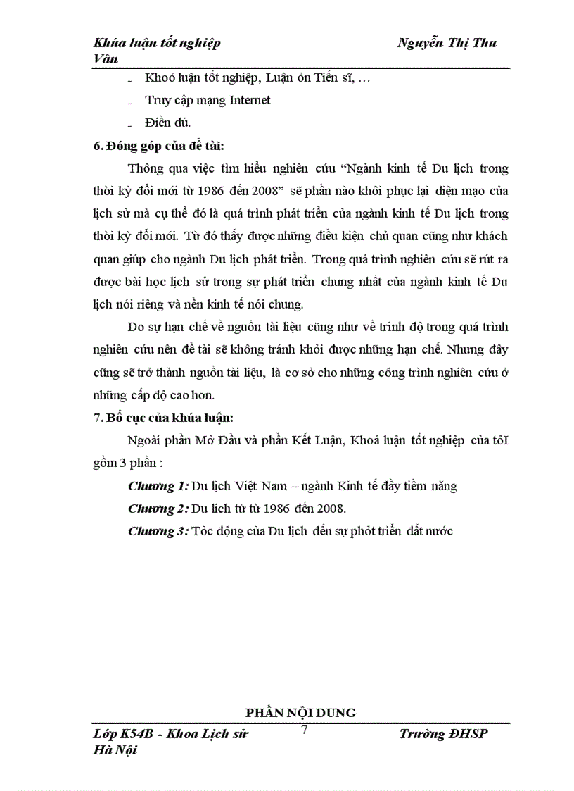 image for page Ngành Kinh tế Du lịch trong thời kỳ đổi mới từ 1986 đến 2008
