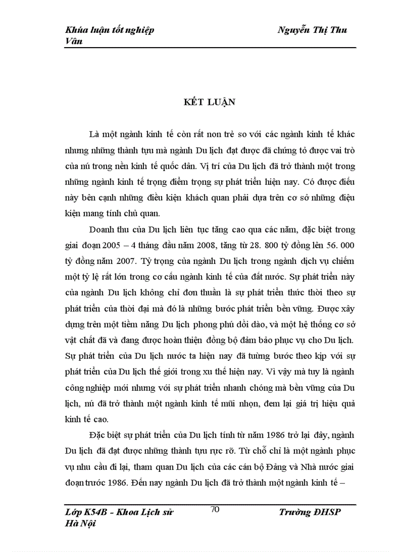 image for page Ngành Kinh tế Du lịch trong thời kỳ đổi mới từ 1986 đến 2008